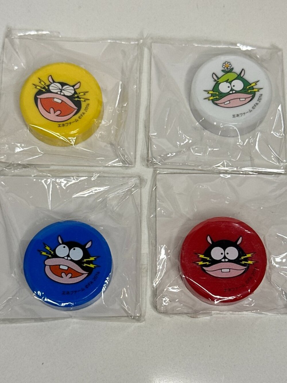 Rare Unagi-Inu Magnet Set 4 Fujio Akatsuka Tokyo Gas Japan Exclusive